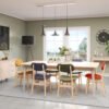 Bergen Extender Table Mixed Fabrics x c default ()