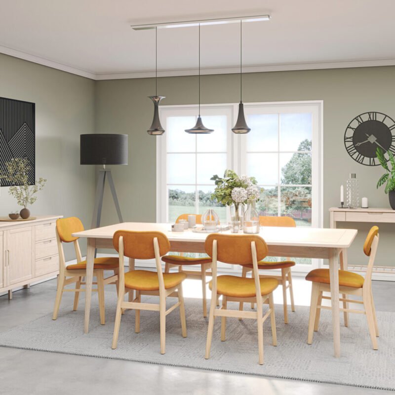 Bergen Extender Table Yellow Fabrics x c default
