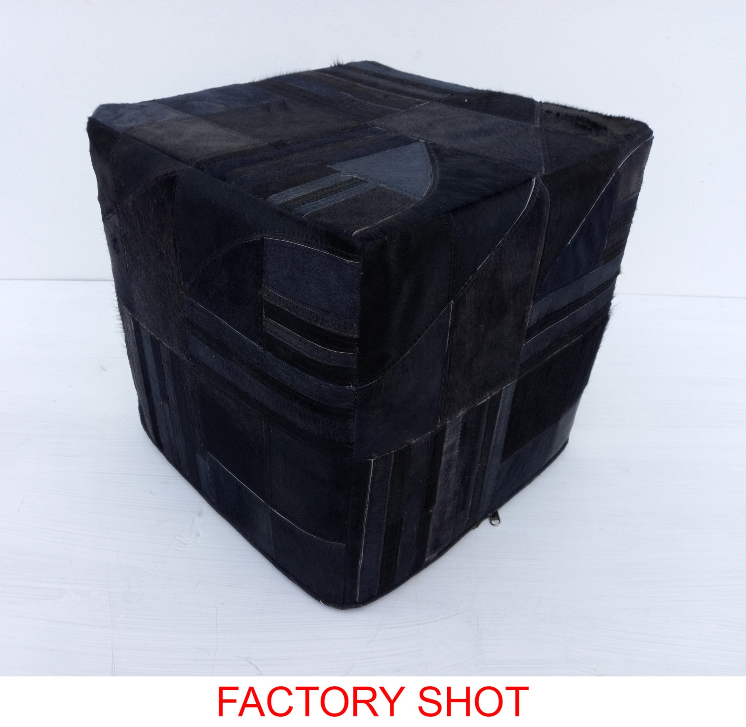 Sirocco Black And Grey Deco Hair on Leather Pouffe 9 scaled jpeg