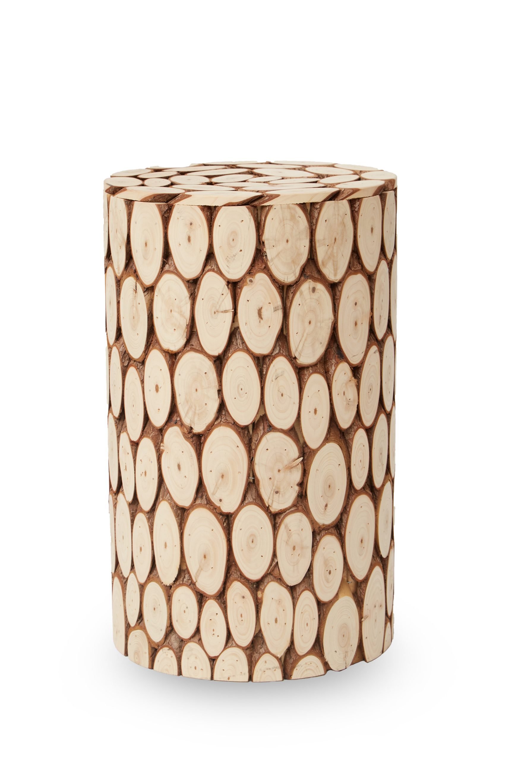 Loreto Fir Wood Side Table and Stool 6 scaled jpeg