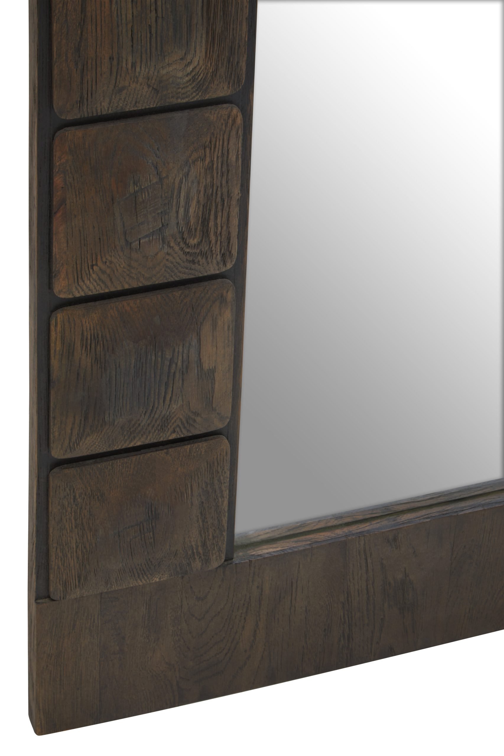 Lucente Recycled Dark Oak Floor Mirror 6 scaled jpeg