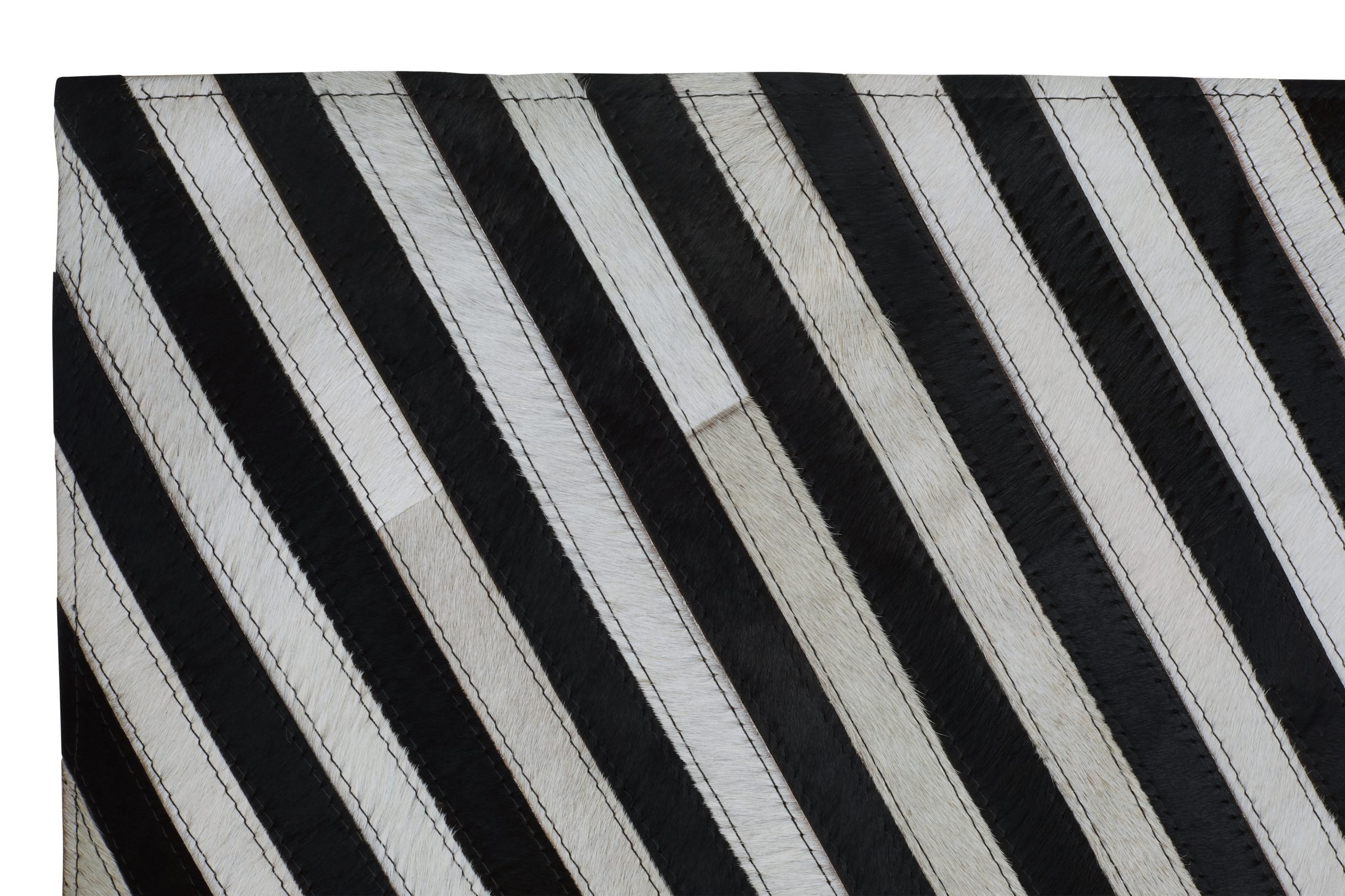 Sirocco Large Black And White Hair on Leather Rug 5 scaled jpeg