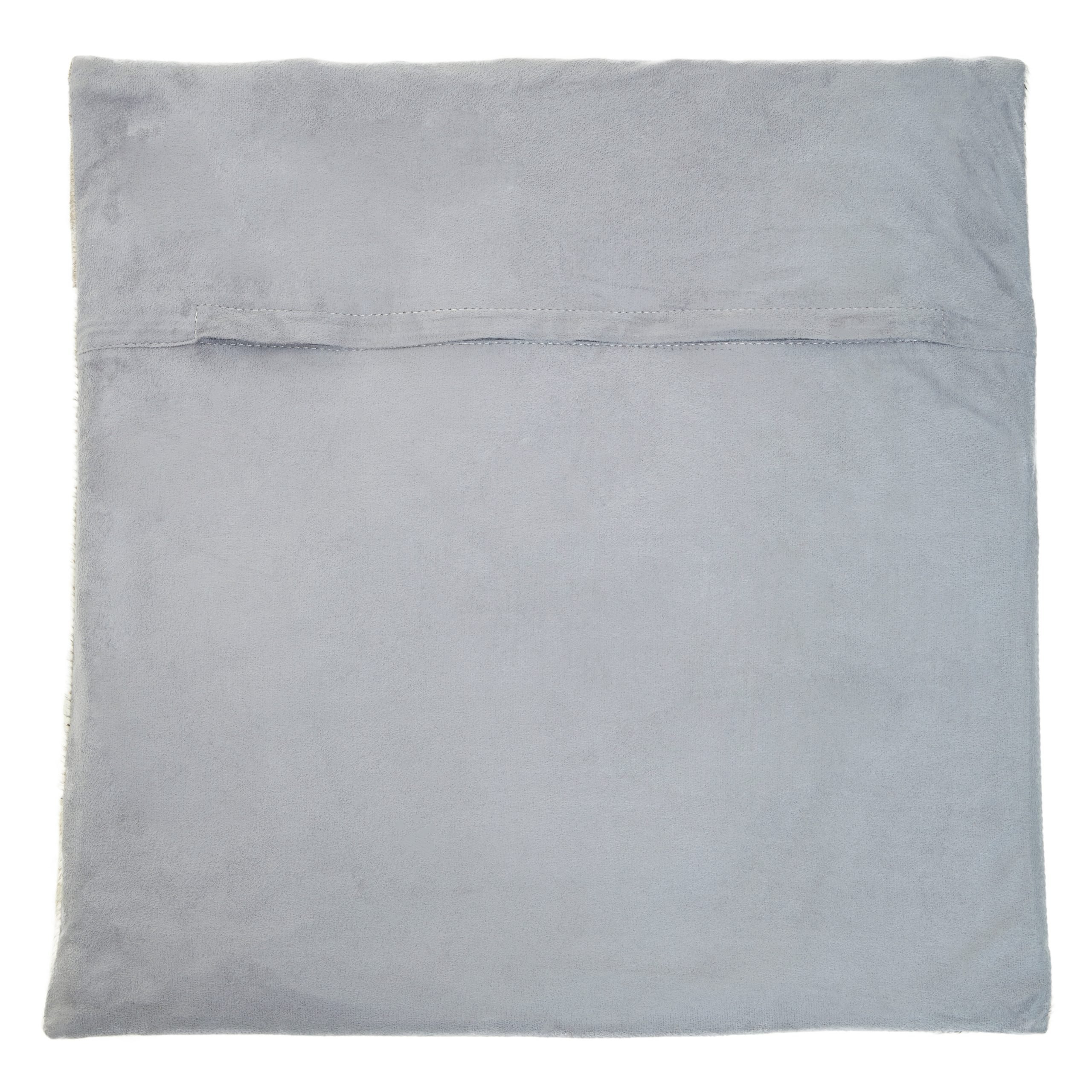 Sirocco Grey Hair on Leather Patchwork Cushion 8 scaled jpeg