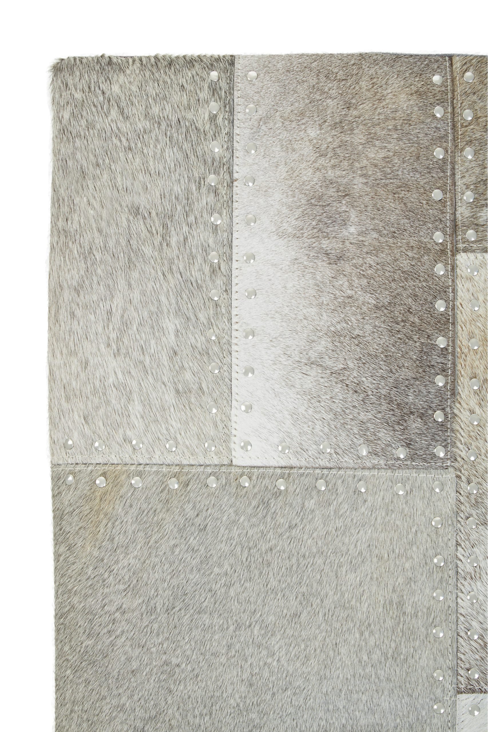 Sirocco Grey Hair on Leather Patchwork Cushion 5 scaled jpeg