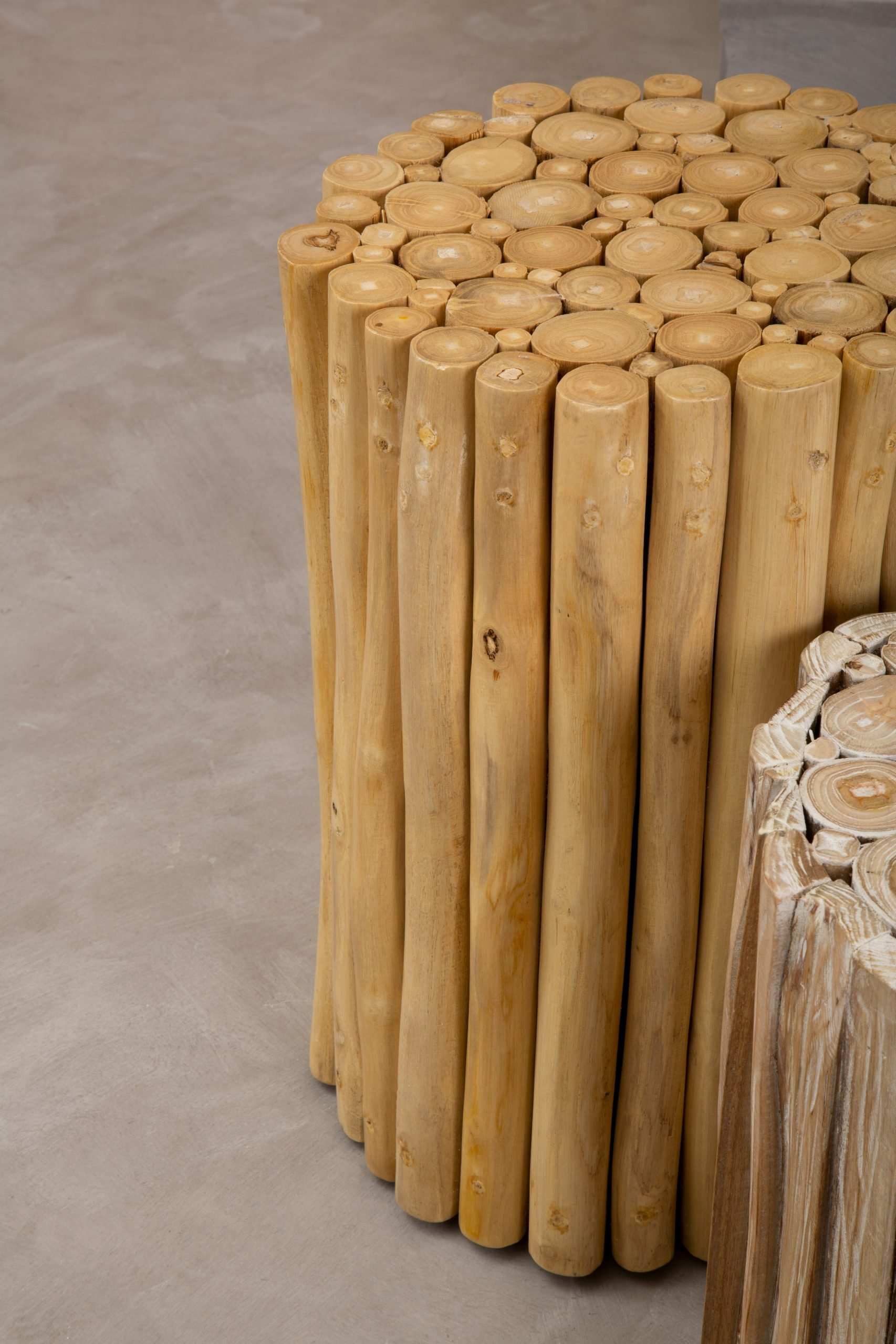 Miraggio Teak Wood Branch Side Table 8 scaled jpeg