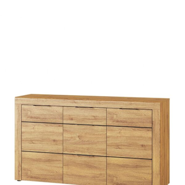 camar large oak effect drawer sideboard k p jpg