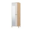 granada cashmere and artisan oak effect slim narrow wardrobe p jpg