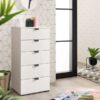 limone arctic white narrow drawer chest p jpg