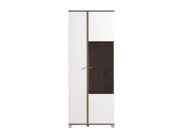 merlot white high gloss and oak effect display cabinet p jpg