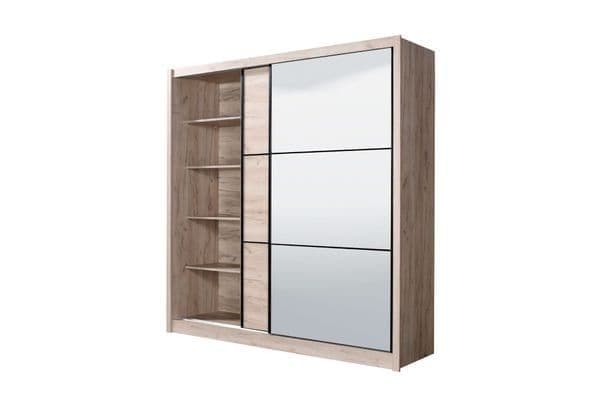 navara oak effect sliding door wardrobe cm p jpg