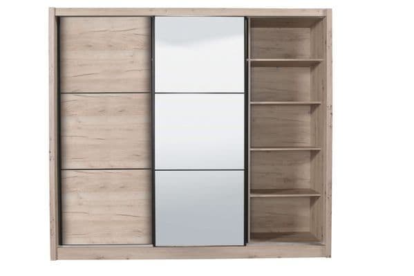 navara oak effect sliding door wardrobe cm p jpg