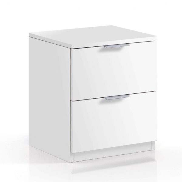 nina drawer bedside cabinet artic white p jpg
