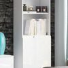 santino white gloss short narrow bookcase s p jpg