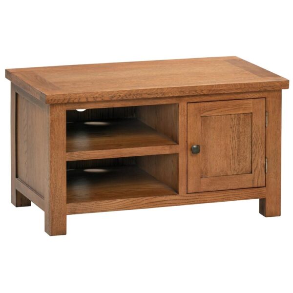 DORR small TV entertainment unit storage living room rustic dark oak x c default jpg