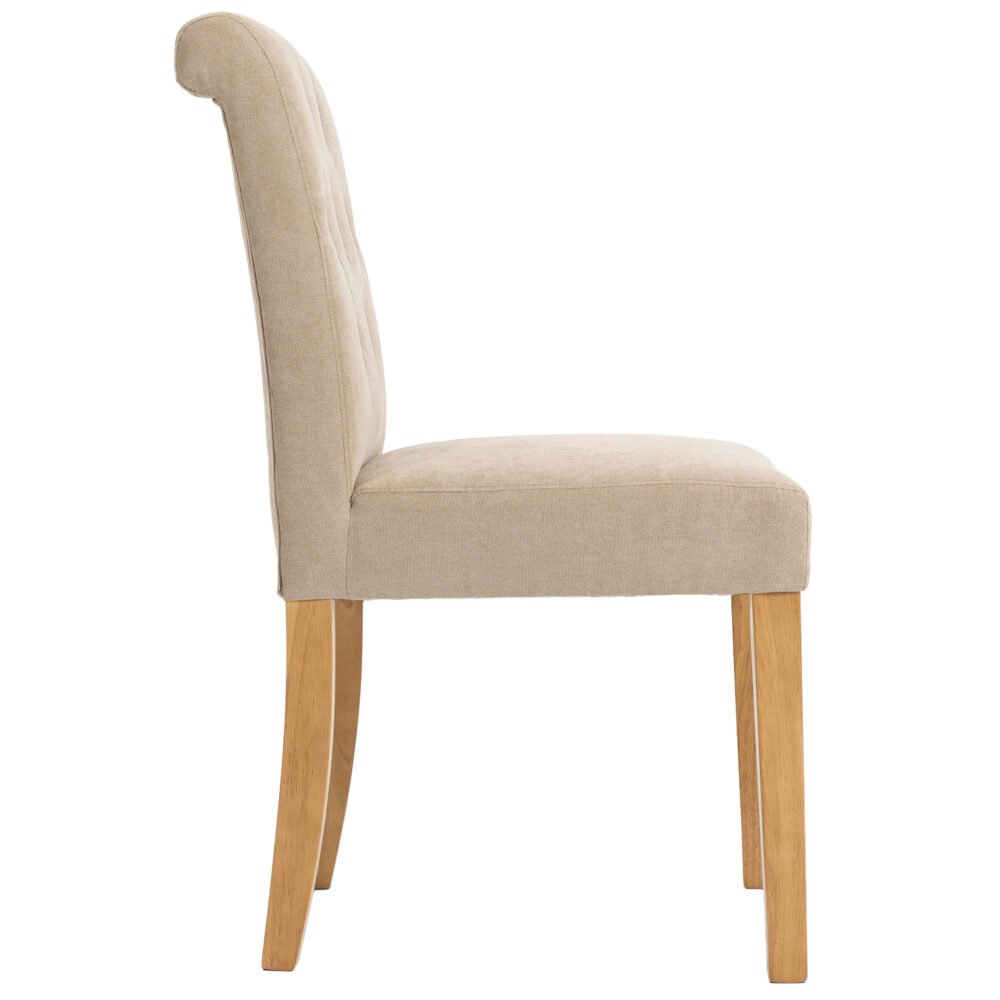 Delphinus Fabric Button-backed Chair in Sand 6 Devonshire Salisbury Chair Sand x c default jpg
