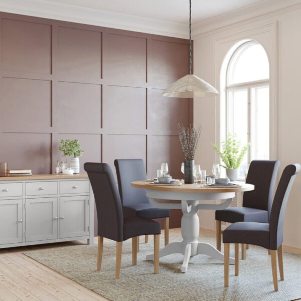 Dorset Painted Round Pedestal Main Set LR Moon Grey x c default jpg