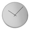 Baillan Chrome And Mirror Wall Clock 1 jpg