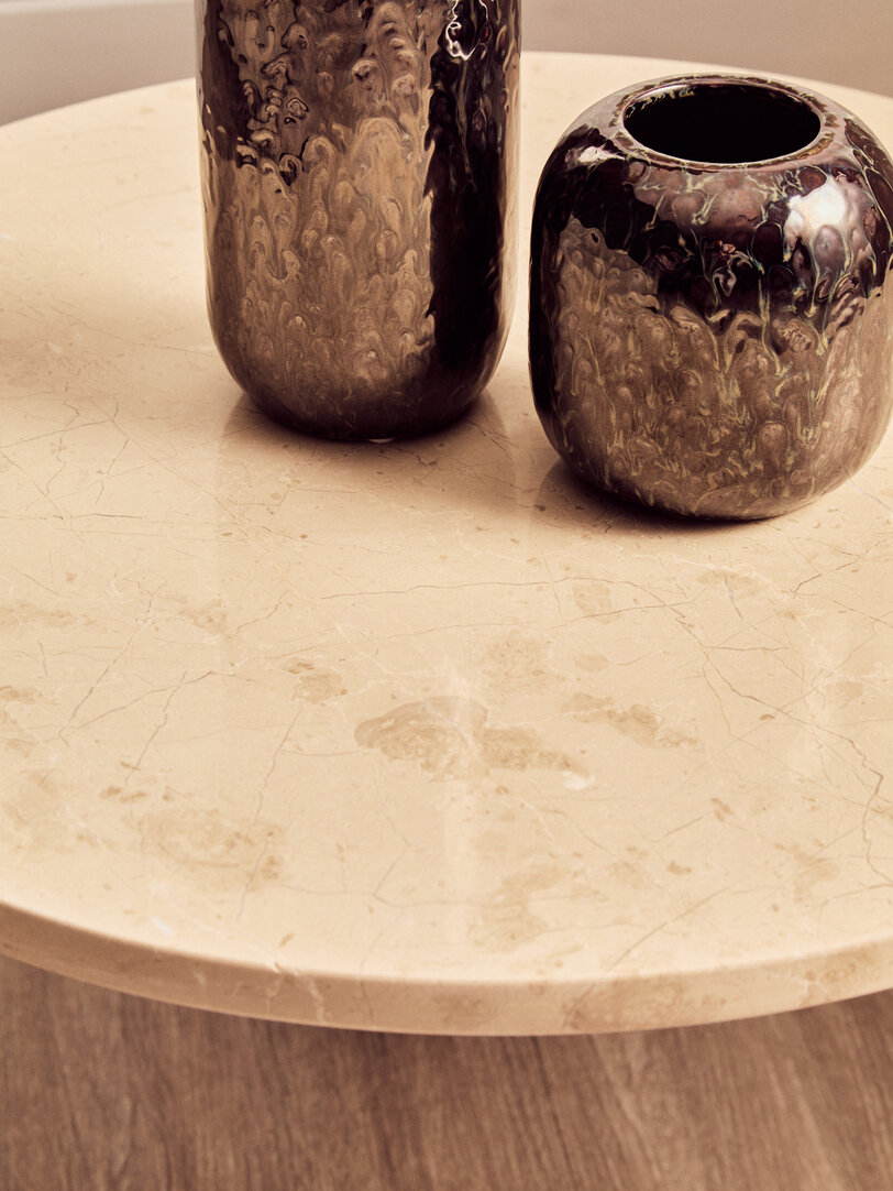 Palissandre Round Cream Marble Top Small Coffee Table 9 jpg