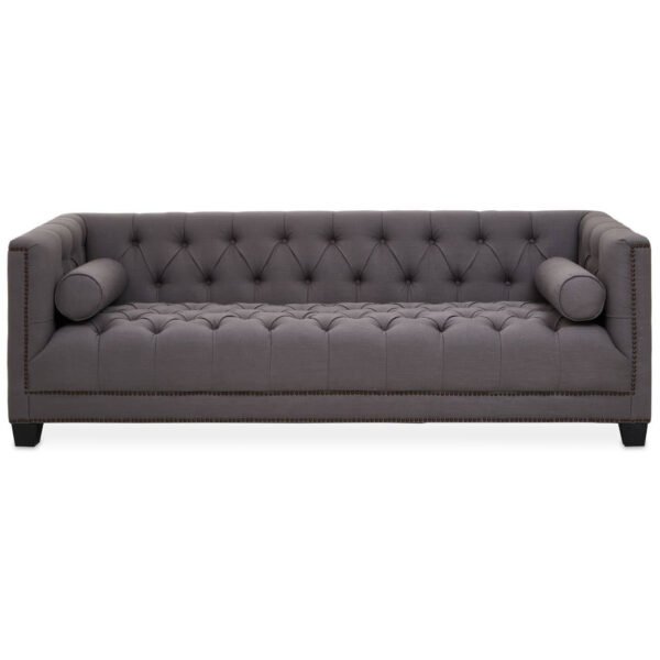 Sarina 3 Seat Grey Fabric Sofa