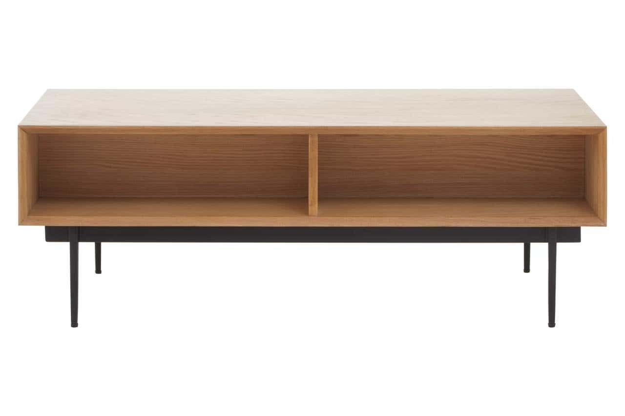 Jolana Natural Finish Coffee Table with Drawers 8 web size
