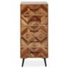 Bonnaire Five Drawer Mango Wood Chest 2 5528480 58096