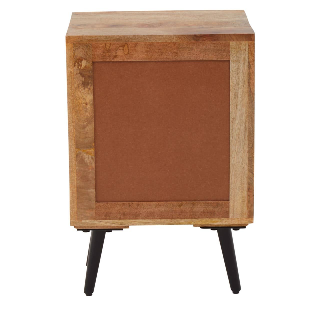 Bonnaire Two Drawer Bedside Table in Mango Wood 11 Bonnaire Two Drawer Bedside Table in Mango Wood - Image 8