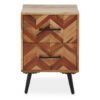 Bonnaire Two Drawer Bedside Table in Mango Wood 2 5528481 44127