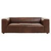 Kingmont Prestige Three Seater Antique Brown Leather Sofa 1 5528721 18526