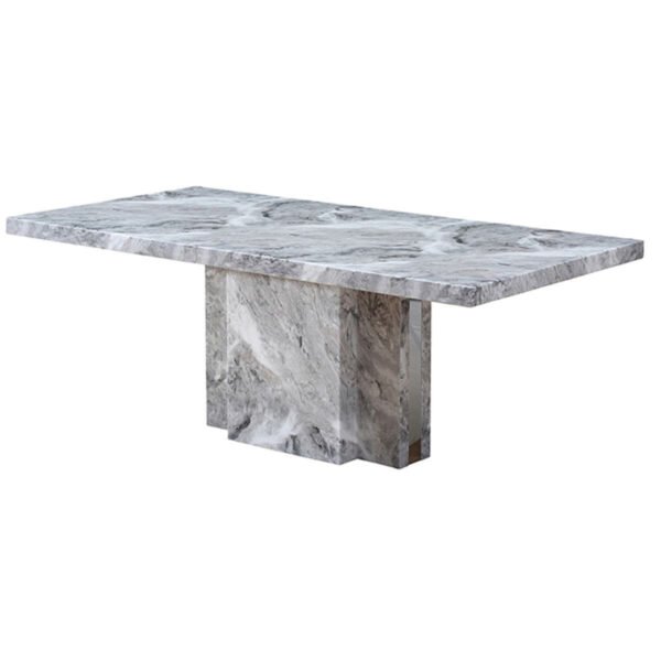 Savanno Grey Marble Dining Table
