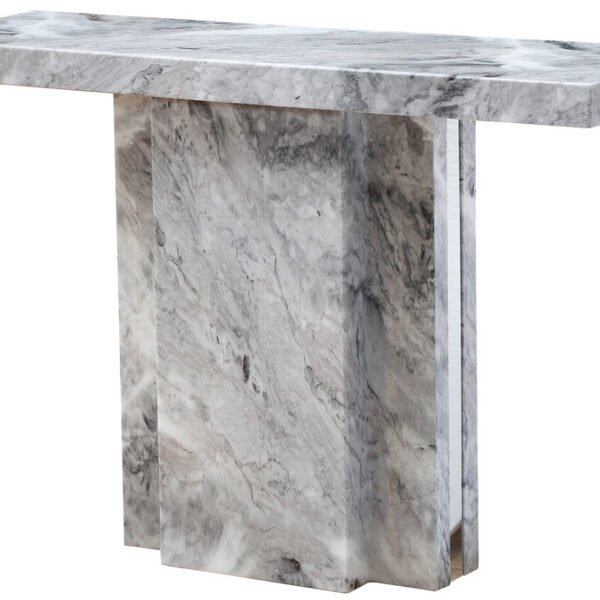 Savanno Grey Marble Console Table
