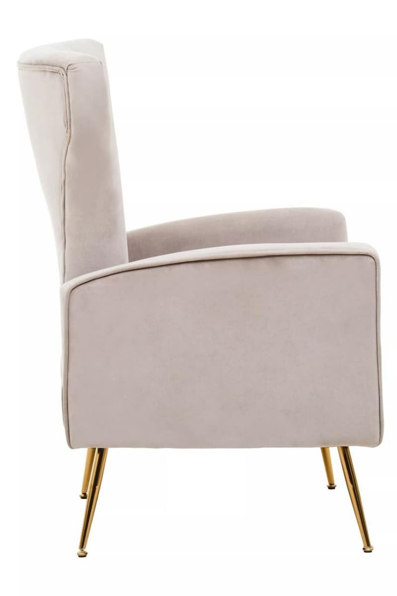 Zamoria Mink Velvet Accent Chair With Gold Finish Legs 7 web size