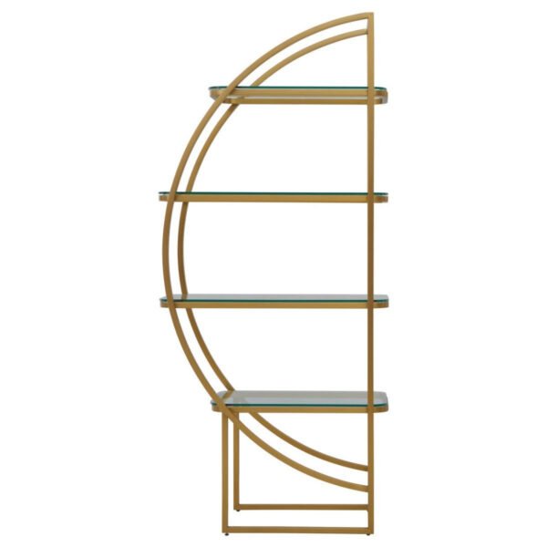 Vantoria Left Half Moon Shelf Unit