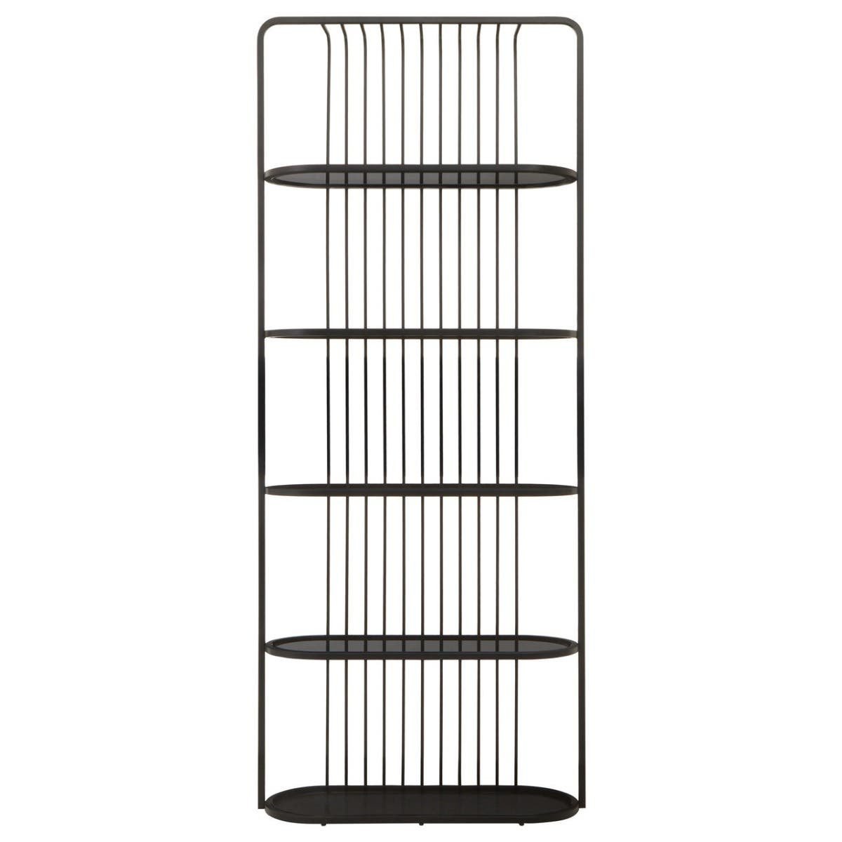 Vantoria Five Tier Black Shelf Unit 23 5529545 1 39009