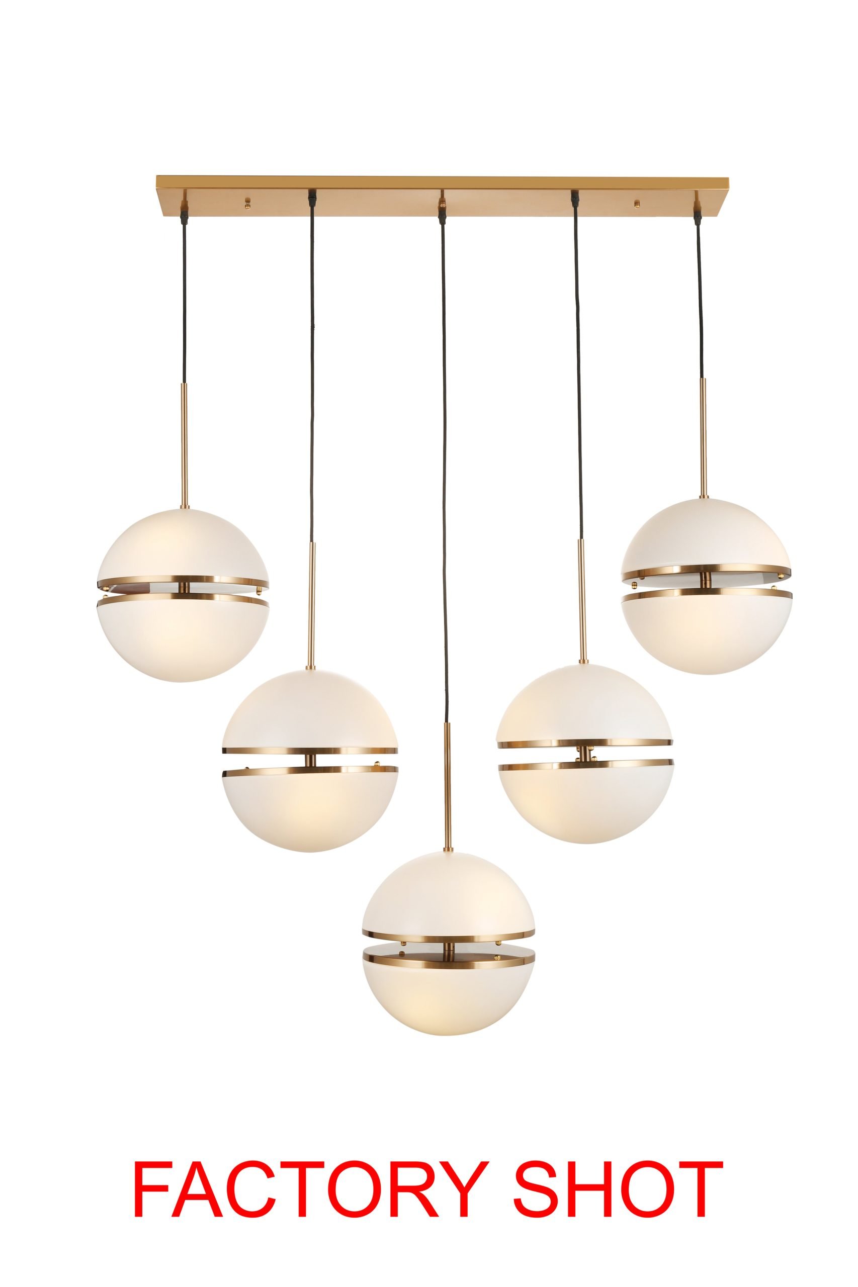 Aurore Five Ball Brass Pendant Light 10 scaled jpeg
