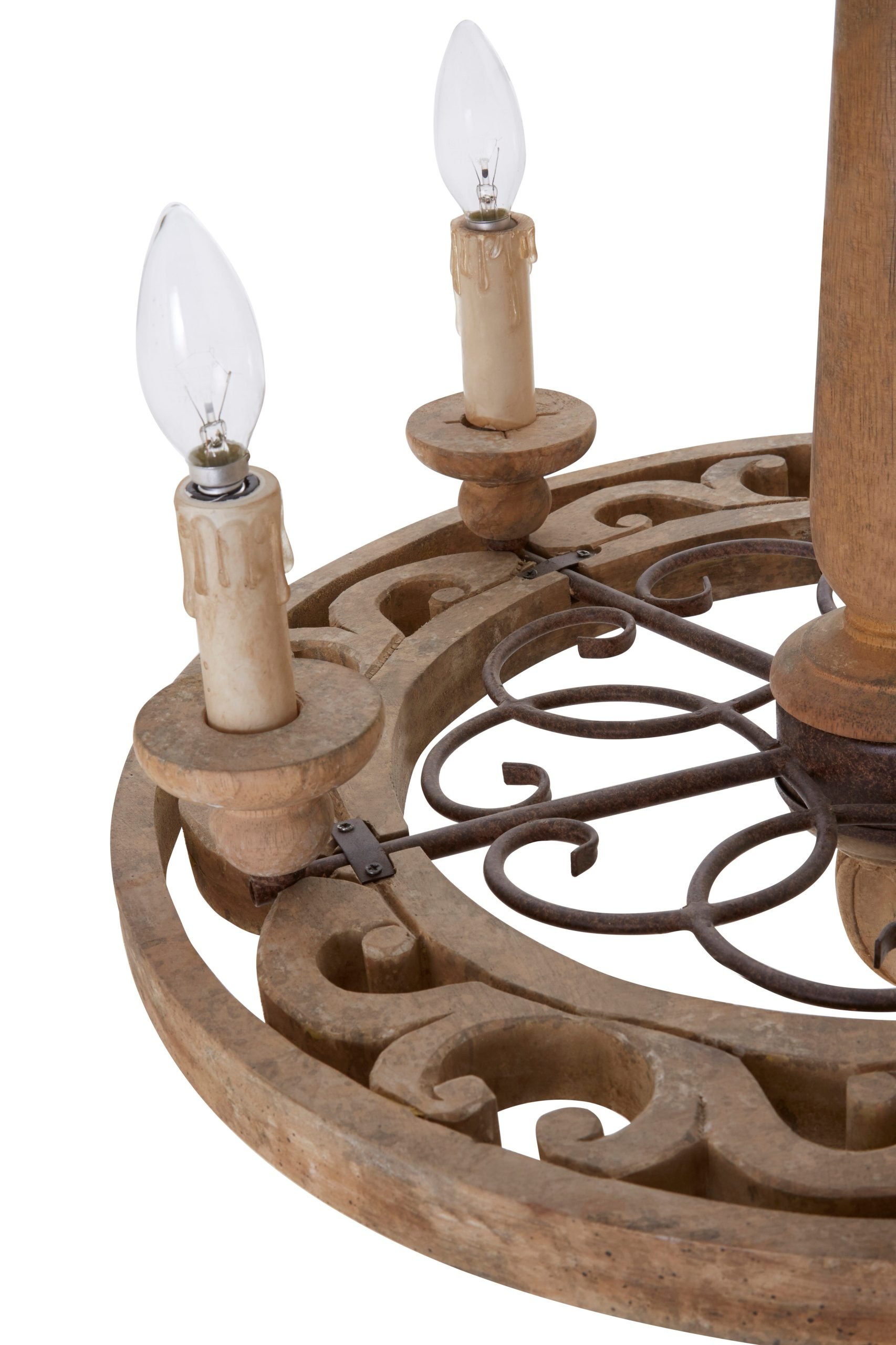 Palmetta 5 Arm Chandelier 5 scaled jpeg