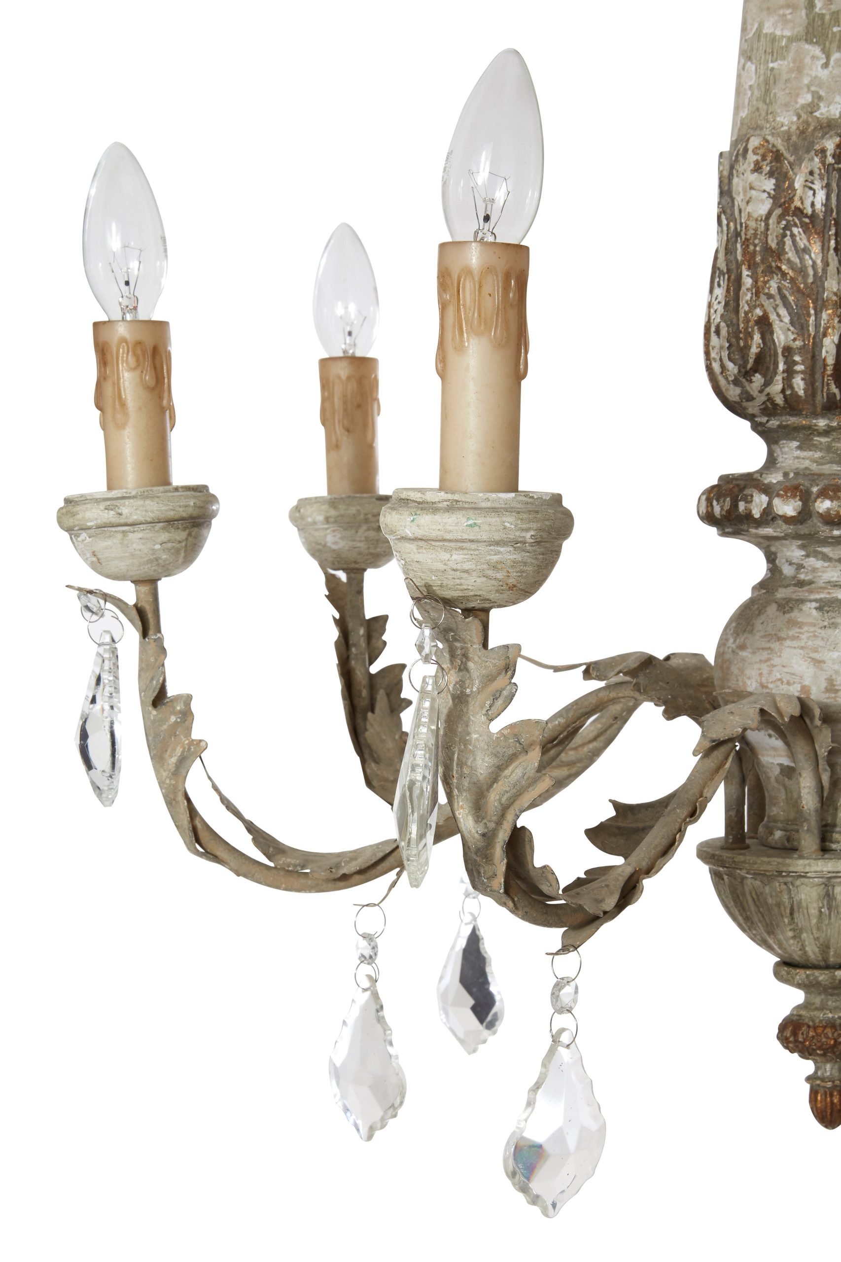 Pavone 6 Arm Chandelier 4 scaled jpeg