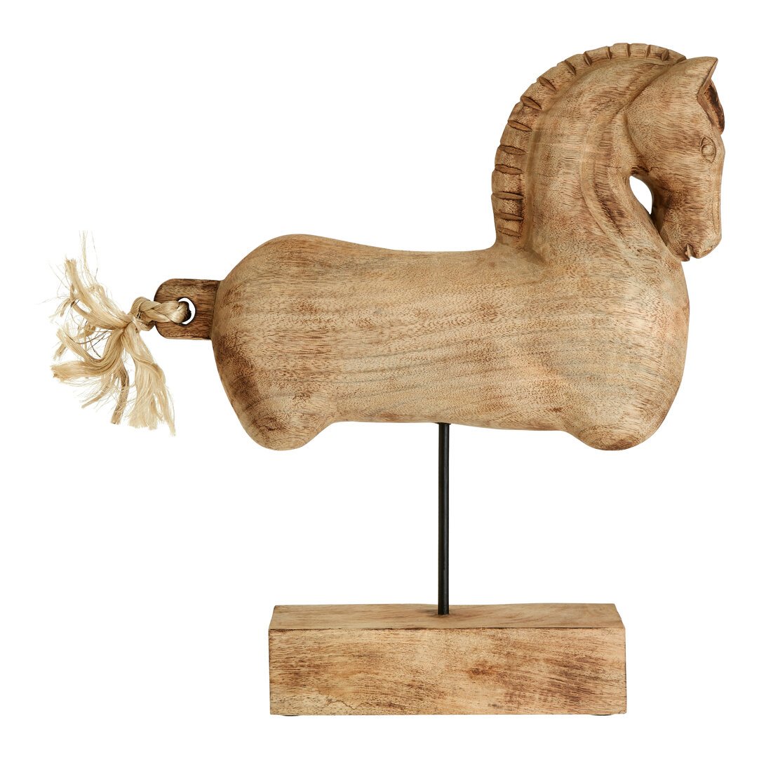 Fioria Naoria Wood Horse Sculpture 9 jpg