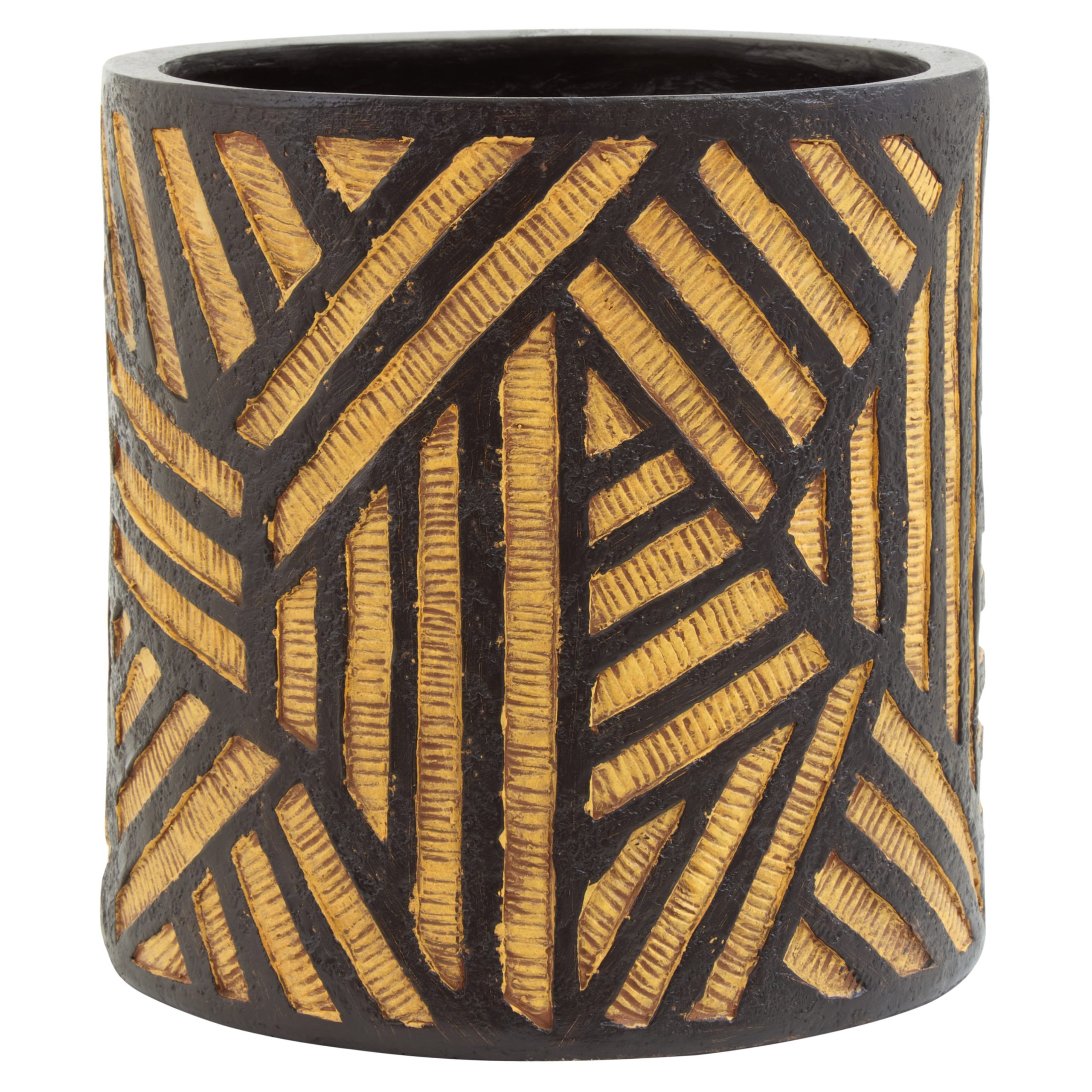Domus Natural And Black Planter 5 scaled jpeg