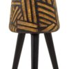 Domus Natural And Black Planter With Angular Legs 1 scaled jpeg