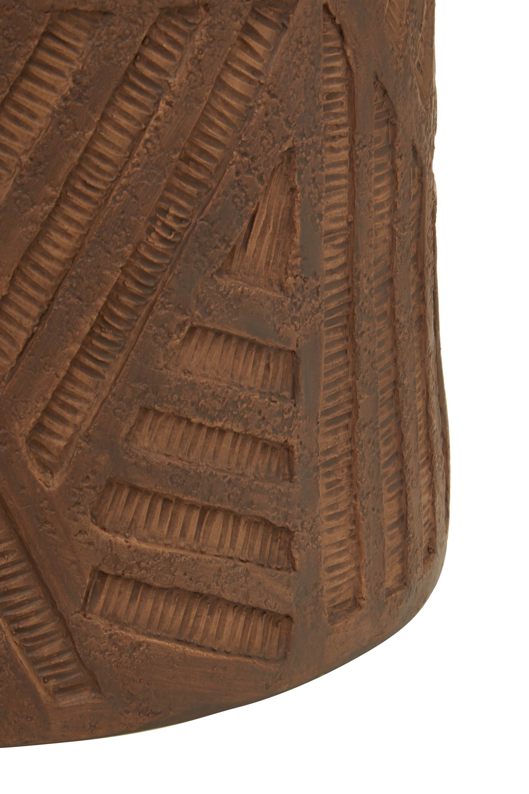 Domus Brown Textured Planter 4 scaled jpeg