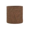 Domus Brown Textured Planter 2 scaled jpeg