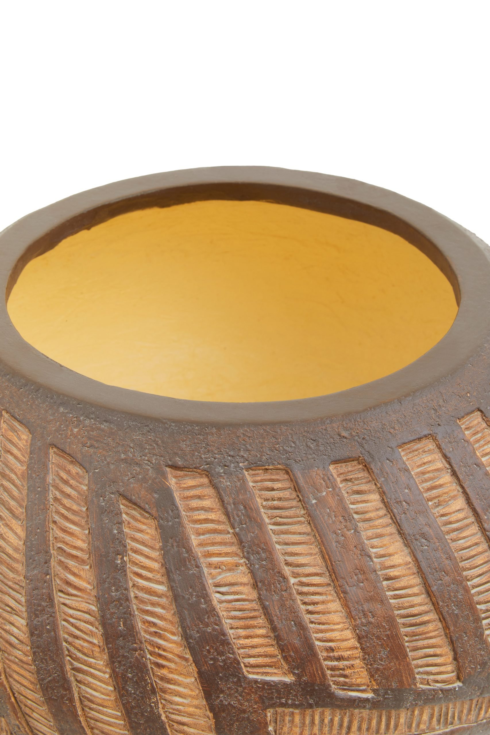 Domus Round Brown Planter With Angular Legs 7 scaled jpeg
