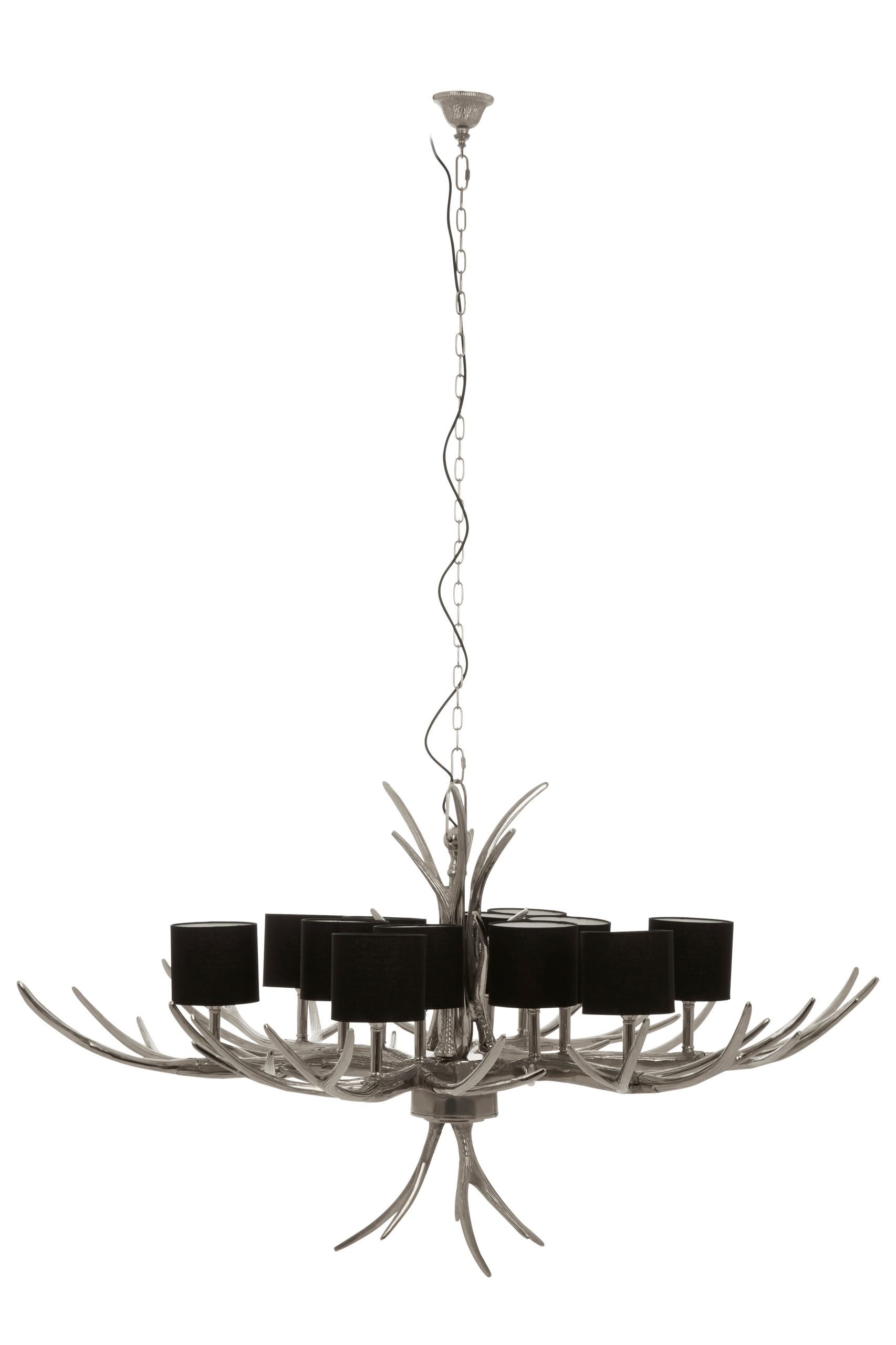 Aubrac 12 Shade Large Antler Chandelier 3 scaled jpeg