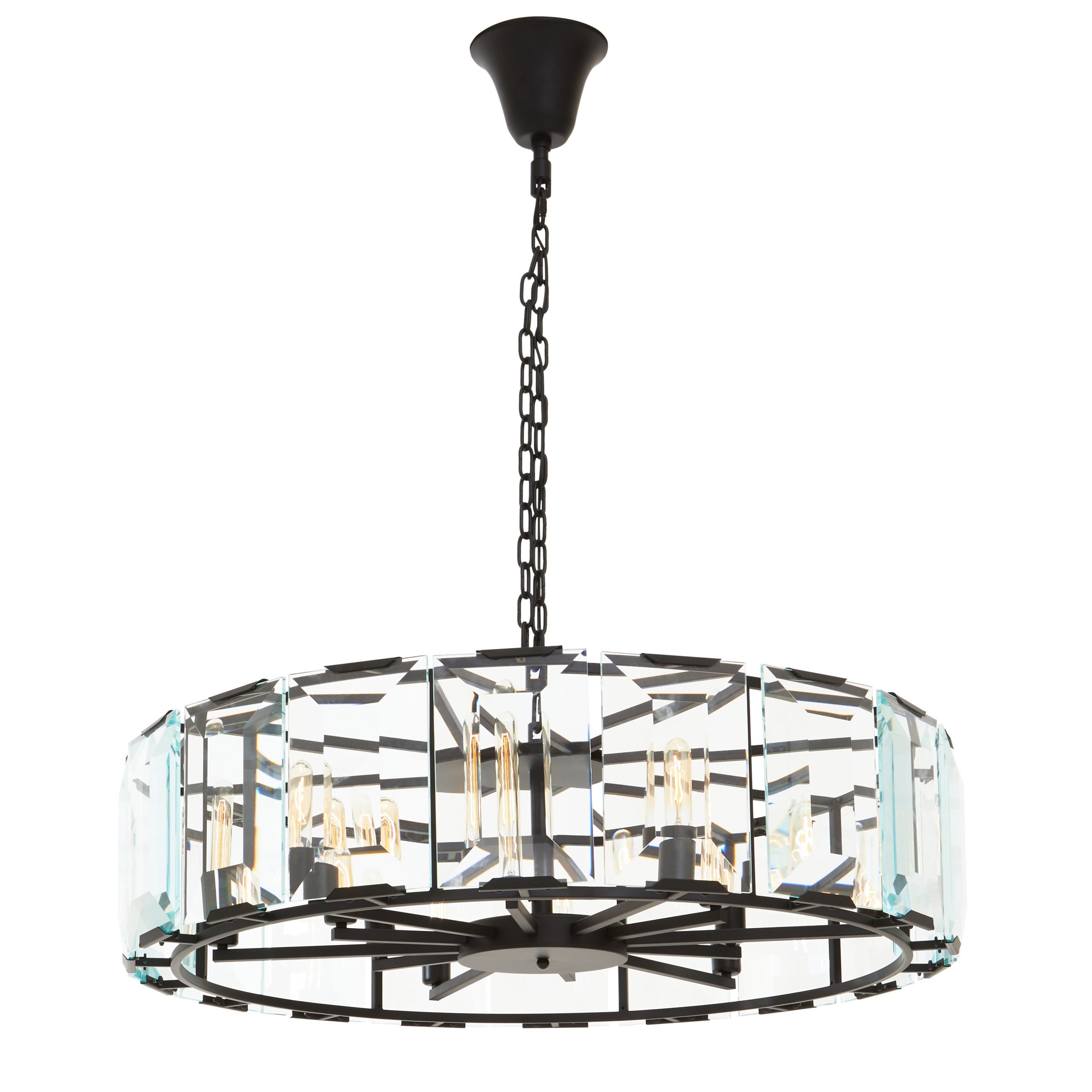 Bellezza Large Black 12 Light Pendant Light 7 scaled jpeg