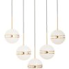 Aurore Five Ball Brass Pendant Light 2 scaled jpeg