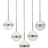 Aurore Five Ball Matte Black Pendant Light 2 scaled jpeg