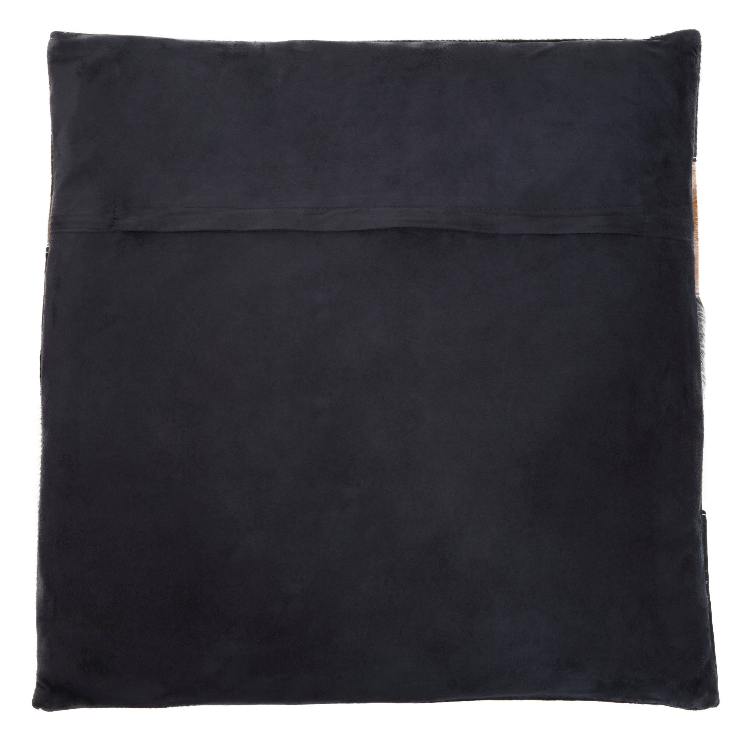 Sirocco Neutral Colourblock Hair on Leather Patchwork Cushion 9 scaled jpeg