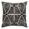 Ornella Black And White Square Embroidered Cushion 1 scaled jpeg
