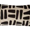 Ornella Natural And Black Rectangular Cushion 2 scaled jpeg