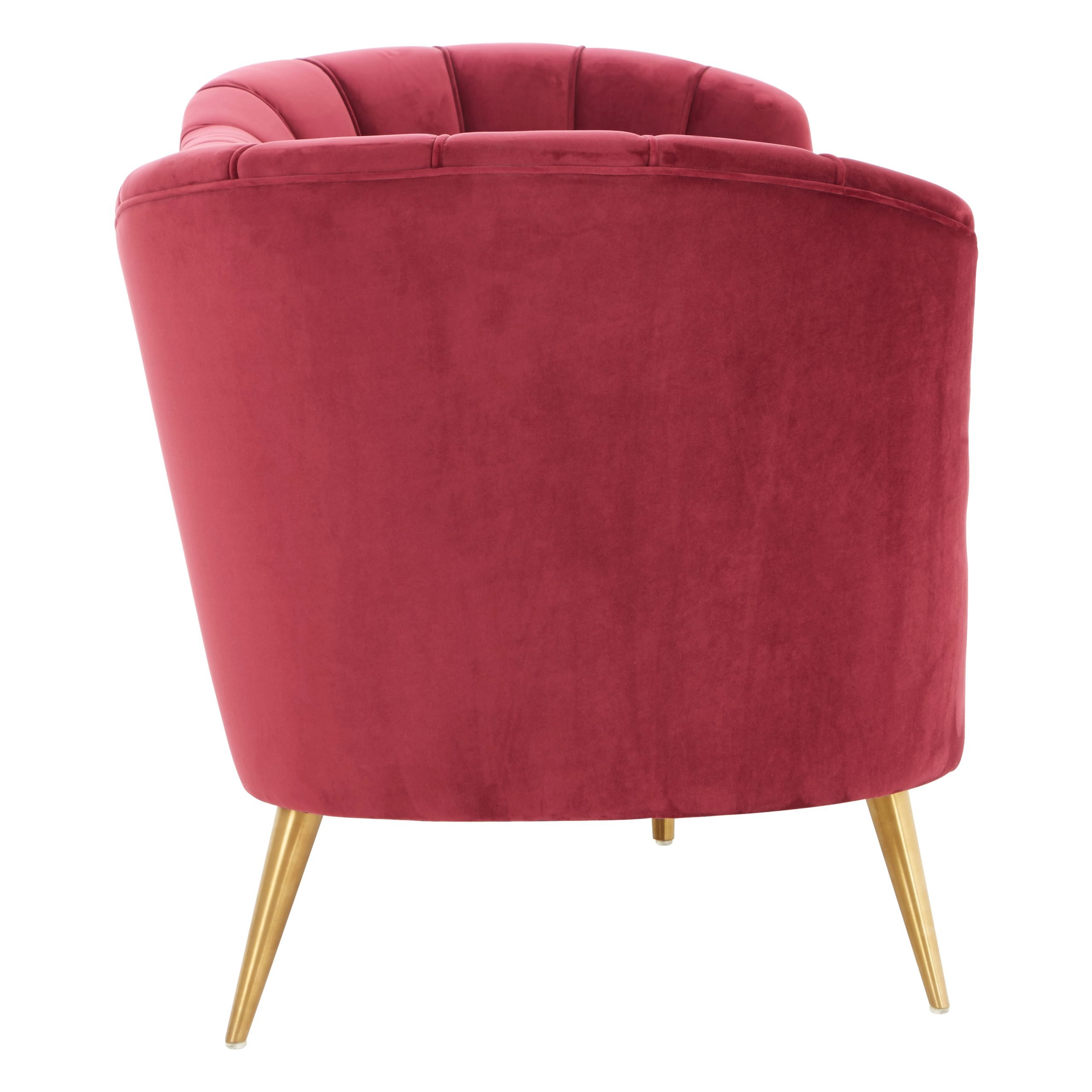Bordoni 3 Seat Wine Velvet Sofa 10 scaled jpeg